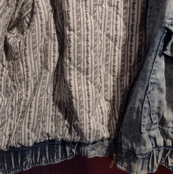 Vintage No! Jeans bomber jacket - Picture 3 of 8